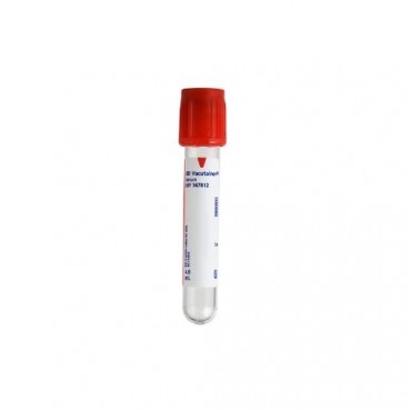 Tube à serum BD vacutainer avec bouchon hermogard 4ml 