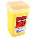 Contenant pour objets tranchants jaune SharpSafety 1L Kendall